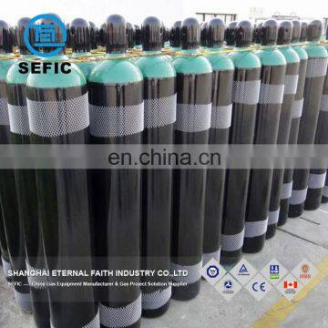 High Pressure Seamless Steel Gas Cylinder Medical Nitrous Oxide Cylinder