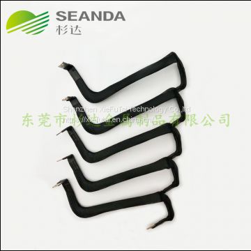 High quality Sleeve insulation soft connector braid copper busbar for electric car