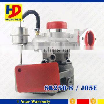 SK250-8 Diesel Engine Turbo J05E For Hino Turbocharger