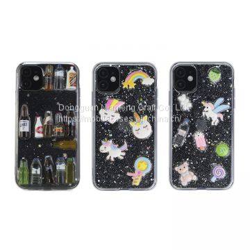 3D  candy phone case carton wine bottle  Mobile cover cute mobile covers