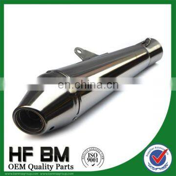 wholesale 125cc, 150cc, 250cc motorcycle exhaust, stainless steel racing motorcycle exhaust muffler