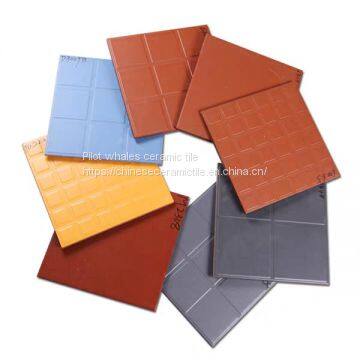 Nature Red Colour Quarry Tiles Floor Ceramic Outdoor Use