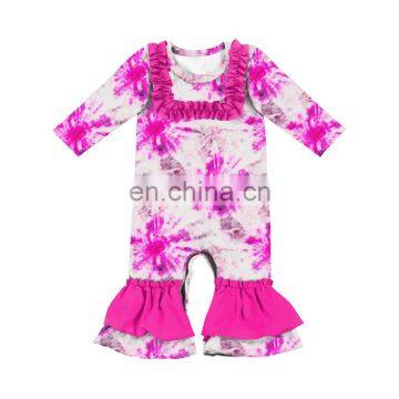 Trendy Girls Clothing Boutique Tye Dye Romper photo-7