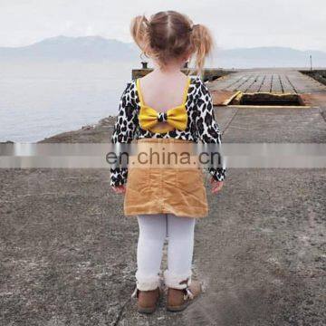 Newborn Baby Bodysuit Baby Girls Floral Outfit Clothes Infant Body Suits Girls Leopard Romper photo-4