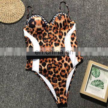 2019 Push up Mesh Bikinis Mujer Monokini String One-piece Suits Sexy Swimwear Women Swimsuit Summer Beach Wear Swim Suit photo-6