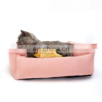 Warming Dog Beds,Rectangle Washable Pet Bed With Breathable Fabric Luxury Sleeping Bed photo-6