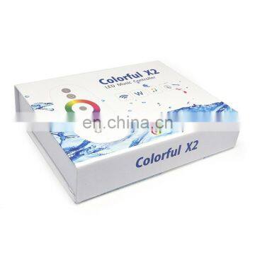 DC5V-12V WS2812B/WS2811/WS2813/USC1903/6803 Music X2 Led Music Controller Strip Modules MAX 1000pixels With RF Touch Remote photo-6