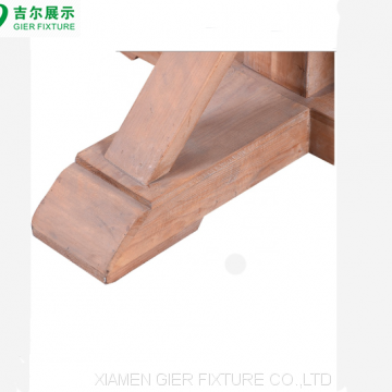 Antique Decorative Home Furniture Vintage Rustic Recycled Wooden Dining Table photo-3