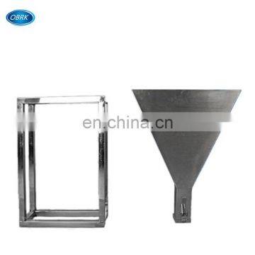 Stainless Steel V-Funnel Test Set For Self Compacted Concrete