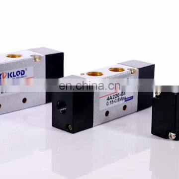 Double head three position close type VF VZ series solenoid valve