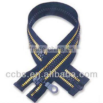 High Quality No.10 large Open End Plastic Zipper for sale