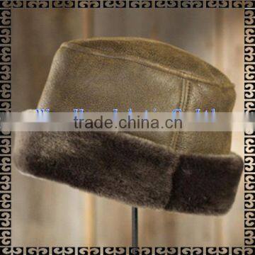 2015 Hot Selling Real Lamb Fur Winter Hat /Real Fur Hats/Ladies Fashion Felt Hats