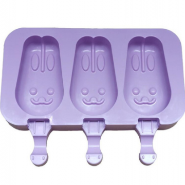 New Silicone Ice Cream Mold Popsicle Molds Ice Cube Tray DIY Homemade Cartoon Ice Cream Popsicle Ice Pop Maker Mould With Stick photo-5