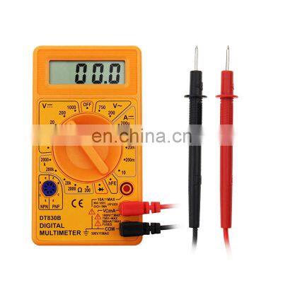 FRANKEVER LCD Voltage Current Digital Multimeter DT830B Pocket Multimeter photo-3