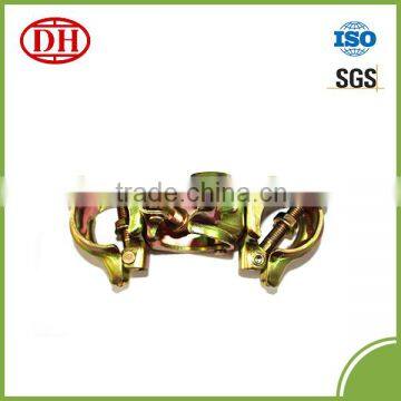 Galvanized scaffolding triple fixed coupler DHKS-F002