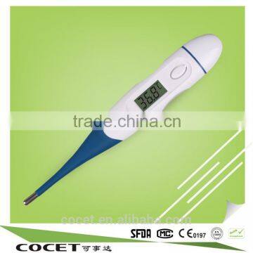 2015 professional manufacturer of KFT-03 COCET brand flexible pen type portable medical electronic thermometer