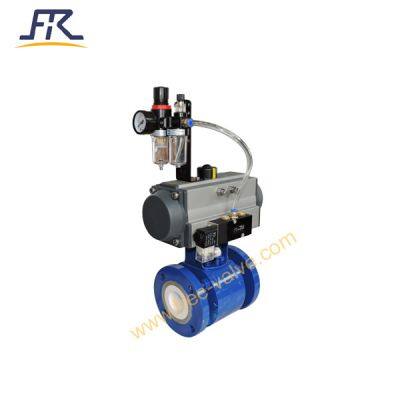 Pneumatic Full-lined Ceramic Ball Valve