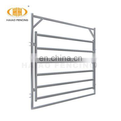 Livestock galvanized corral panel cattle fence