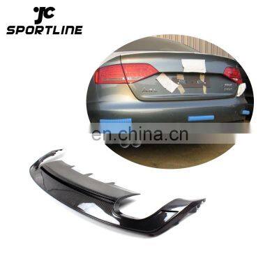 Carbon Fiber Rear Diffuser Spoiler for Audi A4 B9
