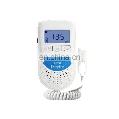 baby Heart Rate Monitor For Pregnant Women LCD display Portable Fetal Doppler