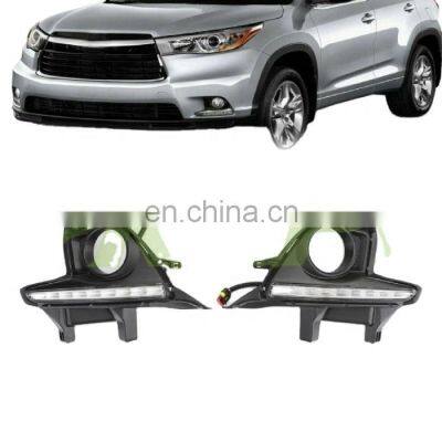 For Toyota 2015 Highlander Fog Lamp Group Rear Fog Lamp Fog Light Foglights Car Light Rear Foglamps Car Lamp Led Foglamp