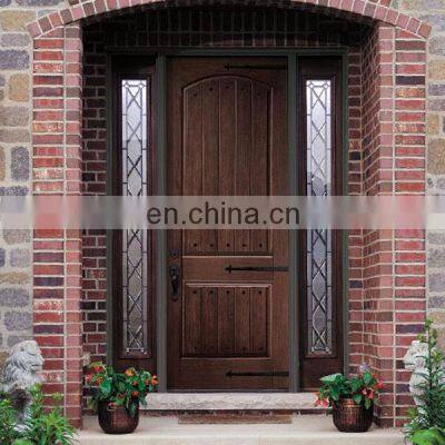 30 inch wood solid wooden glass door fancy entry door