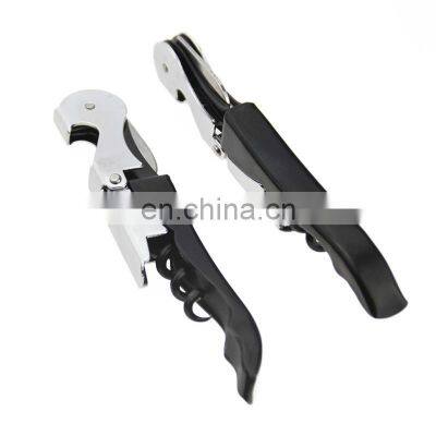Sale Wedding Favors Design Gadget New 2022 Corkscrew Beer Engraved Wing Black Wine Opener Bottle photo-3