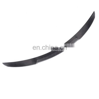 CF Rear Lip Spoiler fits for W205 Mercedes Benz C Class C180 C200 C250 C300 C350 C43 C63 AMG Sedan 2014-2019