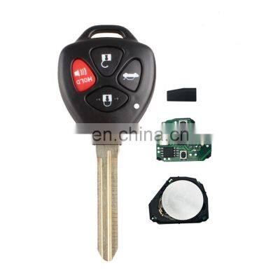 4 Button 314MHZ 67 Chip  Remote car Key Fob For Toyota Camry 2007-2010 HYQ12BBY