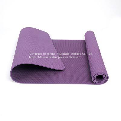 Custom Logo Single Layer Double Layer Mat Yoga TPE Custom Organic Yoga Mat