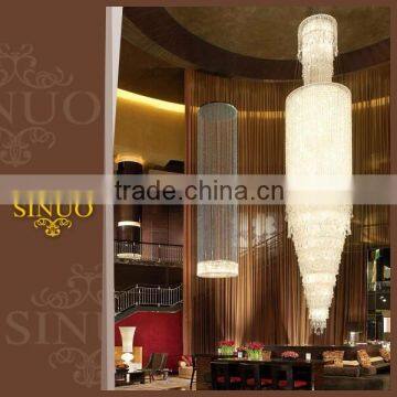 Modern new design hotel energy saving long modern pendant light led