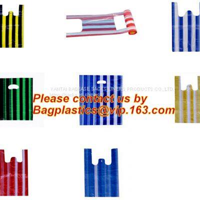 PBAT PLA Cornstarch Grocery Shopping Bag Vest Carrier, Singlet Handle Handy Killeen Bags Sacks Packaging Produce Roll photo-5