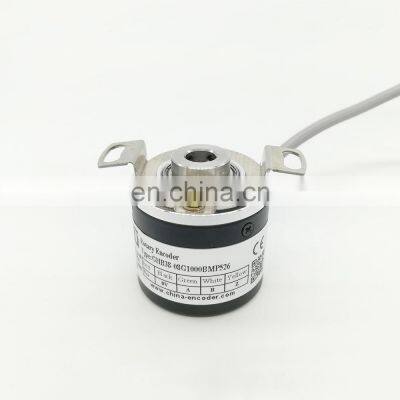 GHB38-05G500BML5 CALT Low Price 500ppr Pulse Line Driver 5mm Blind Shaft Optical Rotary Encoder photo-2