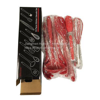 Factory Wholesale Silicone Kitchen Utensil Set Cooking Tools Silicone Kitchen Accessories photo-5