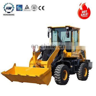 Mini Loader Front End 4WD Wheel Loader With Diesel Engine