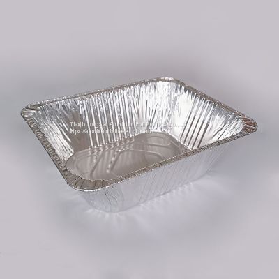 5400ml Deepened Tin Foil Soup Pan Turkey tray with Lid