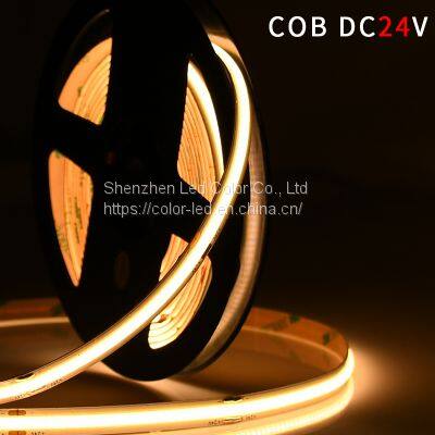 Cob Led Strip Light Flexible Dimmable Dotsfree 420 Leds/m Cob Light photo-4