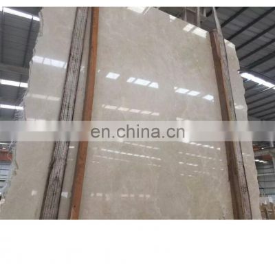 CE certificate beige marble tile and slabs