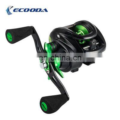 ECOODA Brand EBS Black Thunder Baitcasting Reel 6kg Drag Power Offshore Fishing Jigging Reel