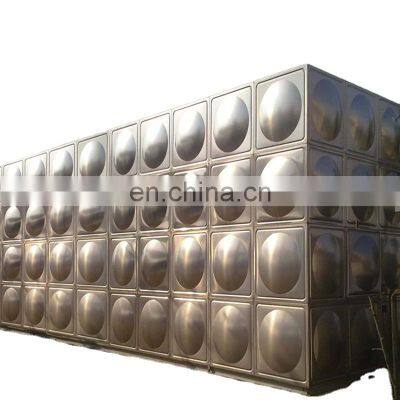 500m3  Welding Stainless Steel Tank  SS304/316 drinking Pressed Steel Sectional Water Tank