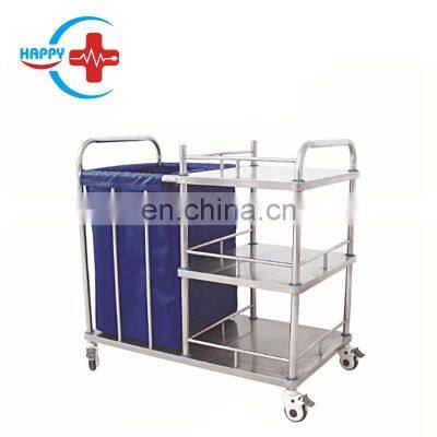 HC-M053 Hot Sale Stainless steel high capacity cleaning trolley cart price