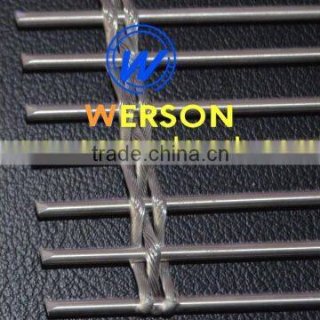 Stainless Steel Architectural Decorative Wire Mesh for Facade,3 mm Rod photo-2