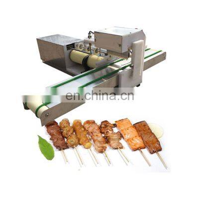 large capacity doner kebab wear string machine automatic souvlaki skewer wear string machine