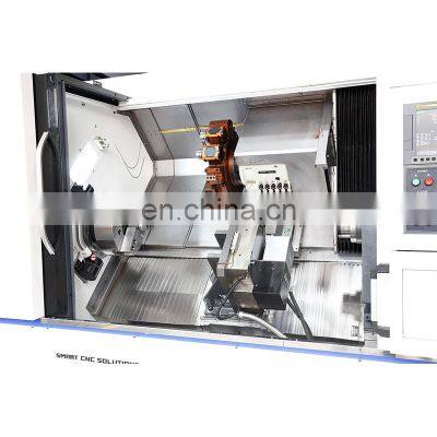 Efficient TX700 3-axis CNC Turning Center Lathe Machine With 12-station Power Turret for Metalworking photo-3