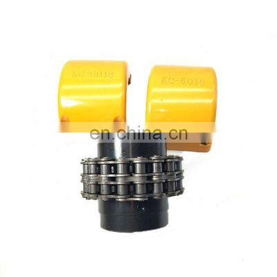 Kc-8018 Steel Roller Chain Shaft Coupling Flexible Coupling For Industry