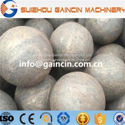 hammer forged steel forged mill balls, dia.90mm forged steel grinding media balls