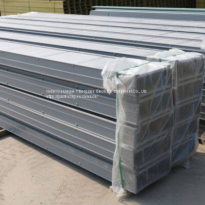 Fujian Polymer Composite Cable Tray Factory Jichuang Brand Polymer Fire retardant Alloy Lined Steel Tray