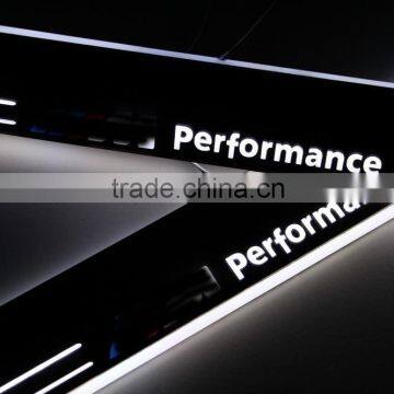 Hot sellers for B.M.W Z4 E89 2009-2013 high quality led car door sill plate light with logo light