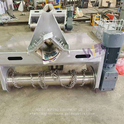 Top Quality Abattoir Hydraulic Skinning Machine Slaughtering Line of Butchery Machinery photo-3