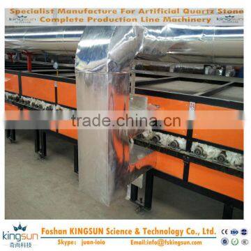 quartz slab process machinery/artificial stone slab making machine production line